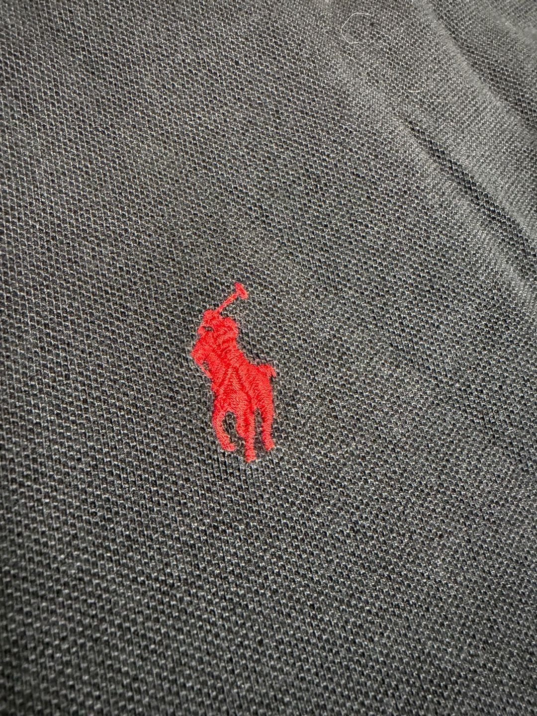 Polo Ralph Lauren Long Sleeve Polo Shirt XL Black Cotton Logo 3
