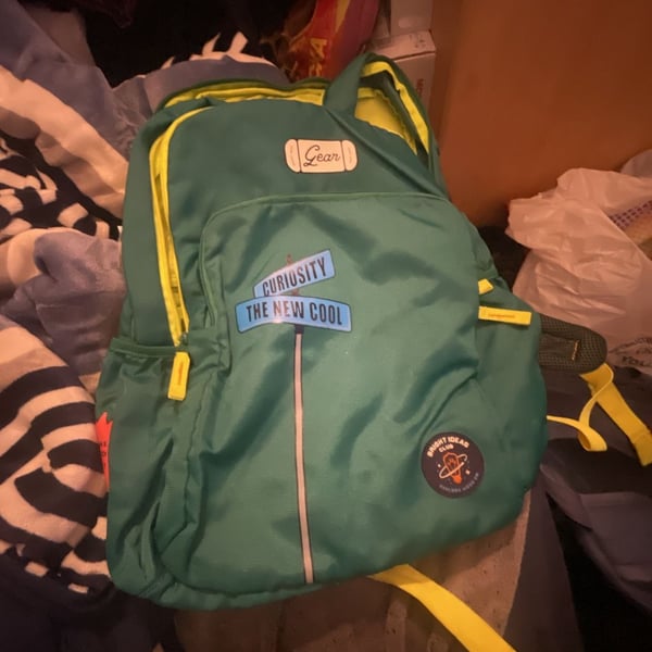 Gear Backpack Green Yellow Curiosity The New Cool