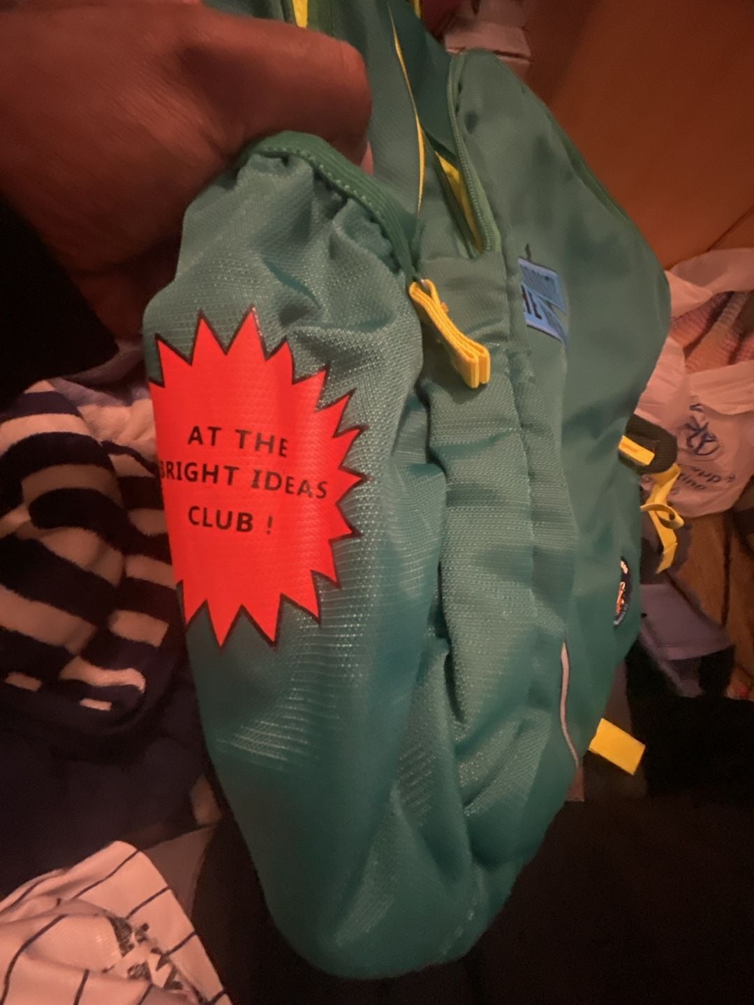 Gear Backpack Green Yellow Curiosity The New Cool 5
