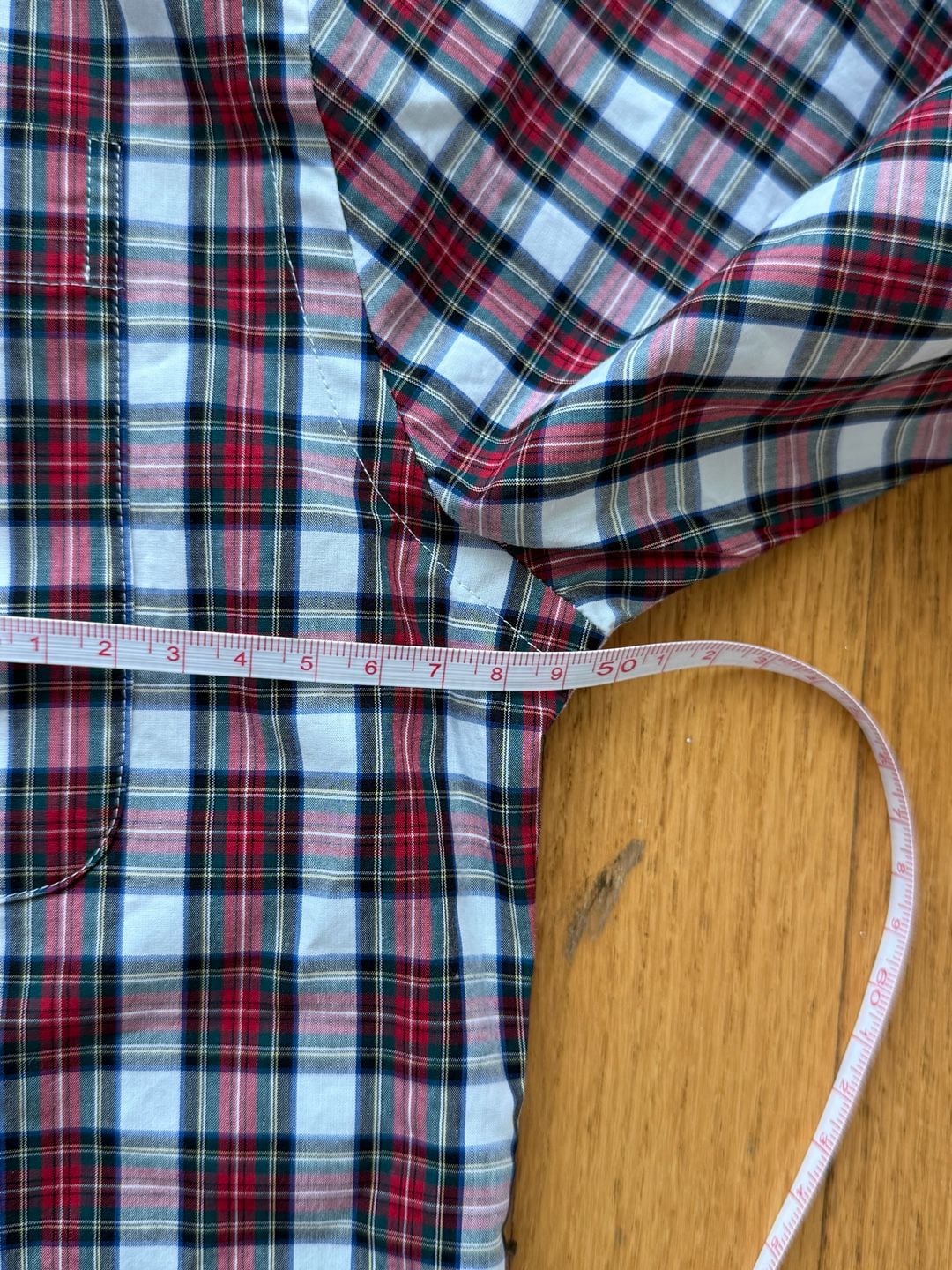 Brooks Brothers Plaid Button Down Shirt Size S Red White Black Long Sleeve 6