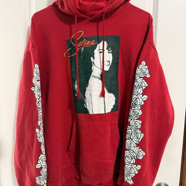 Selena Quintanilla Official Merch Red Rose