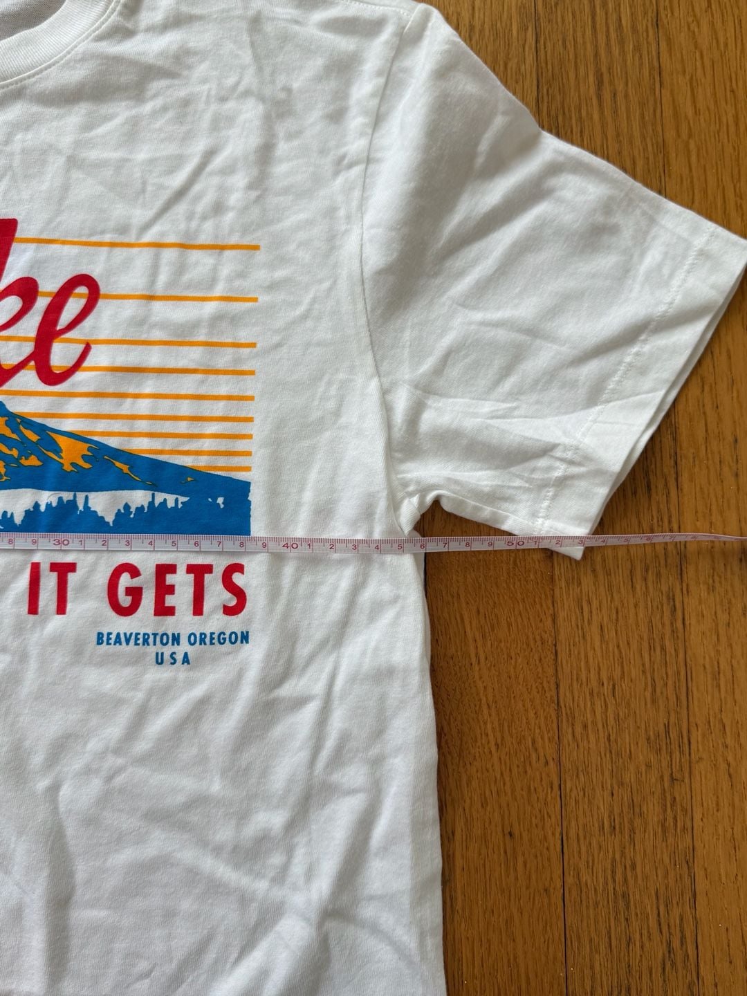 Nike As Fresh As It Gets Graphic T-Shirt White S 5