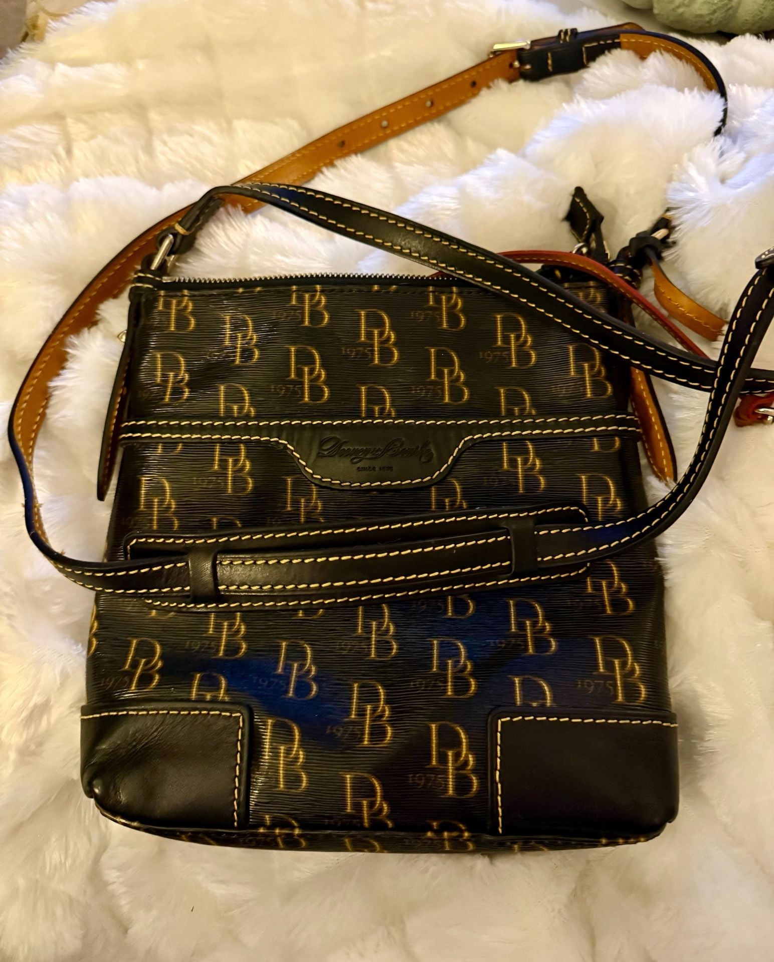 Dooney & Bourke DB 1975 Signature Letter Carrier Crossbody Bag 2