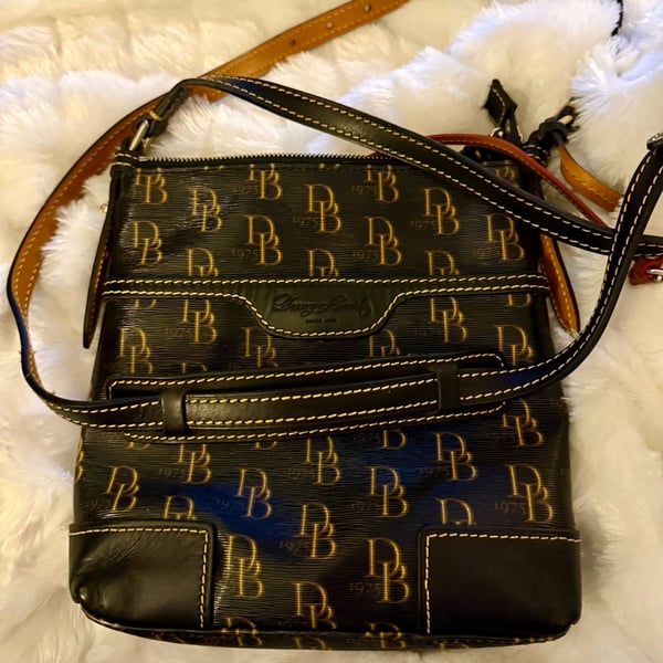 Dooney & Bourke DB 1975 Signature Letter Carrier Crossbody Bag