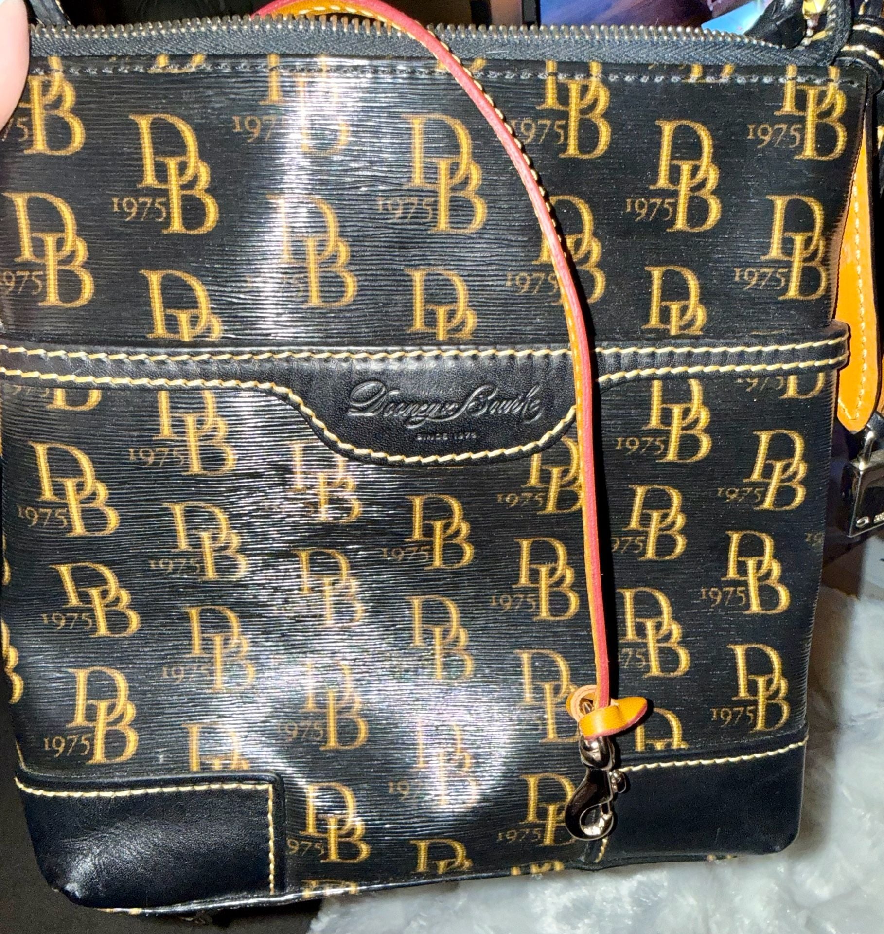 Dooney & Bourke DB 1975 Signature Letter Carrier Crossbody Bag 3