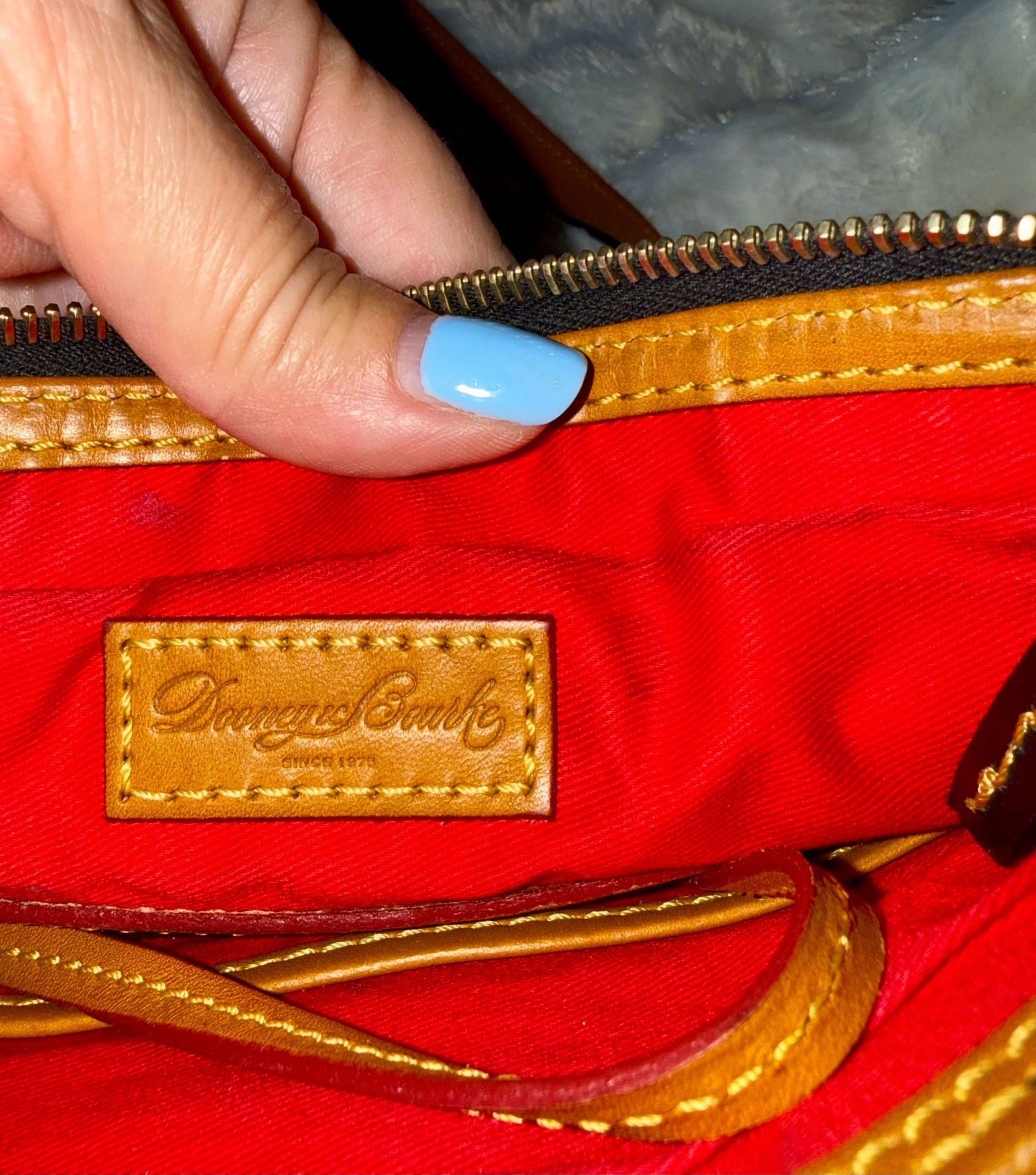 Dooney & Bourke DB 1975 Signature Letter Carrier Crossbody Bag 5