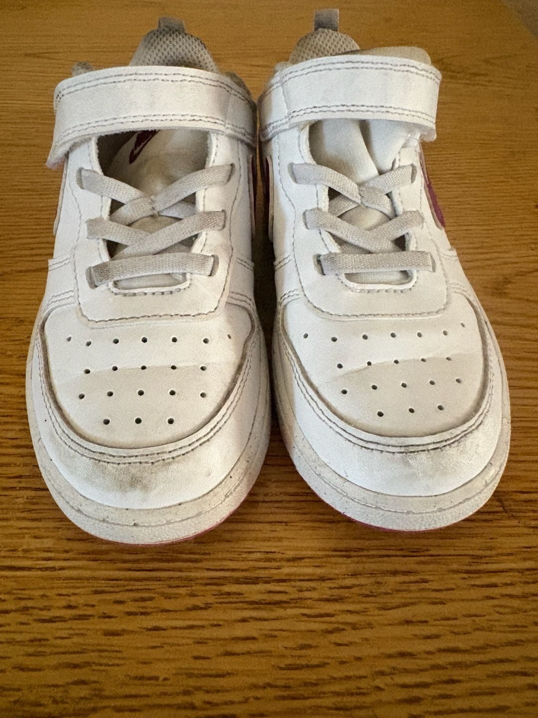 Nike Court Borough Low Recraft White Purple Sneakers Size 10C 2