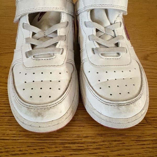 Nike Court Borough Low Recraft White Purple Sneakers Size 10C