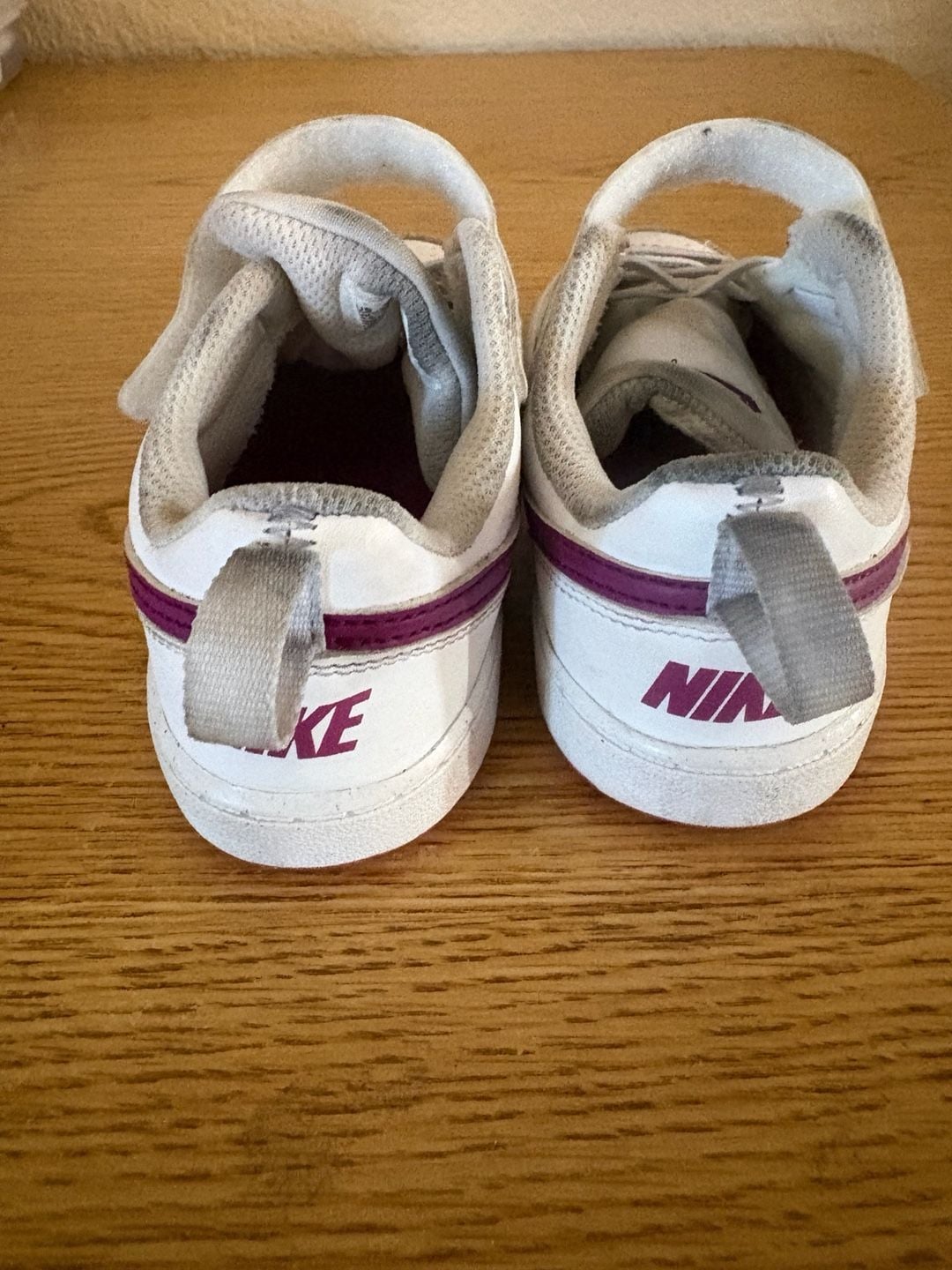 Nike Court Borough Low Recraft White Purple Sneakers Size 10C 4