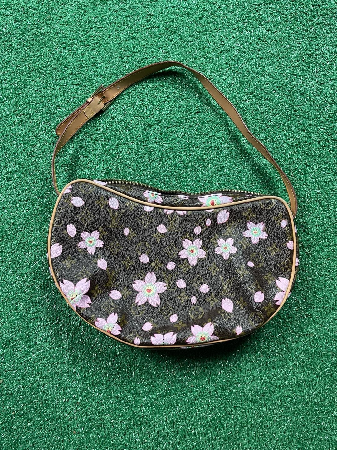 Louis Vuitton Monogram Cherry Blossom Pochette Accessoires Brown 2