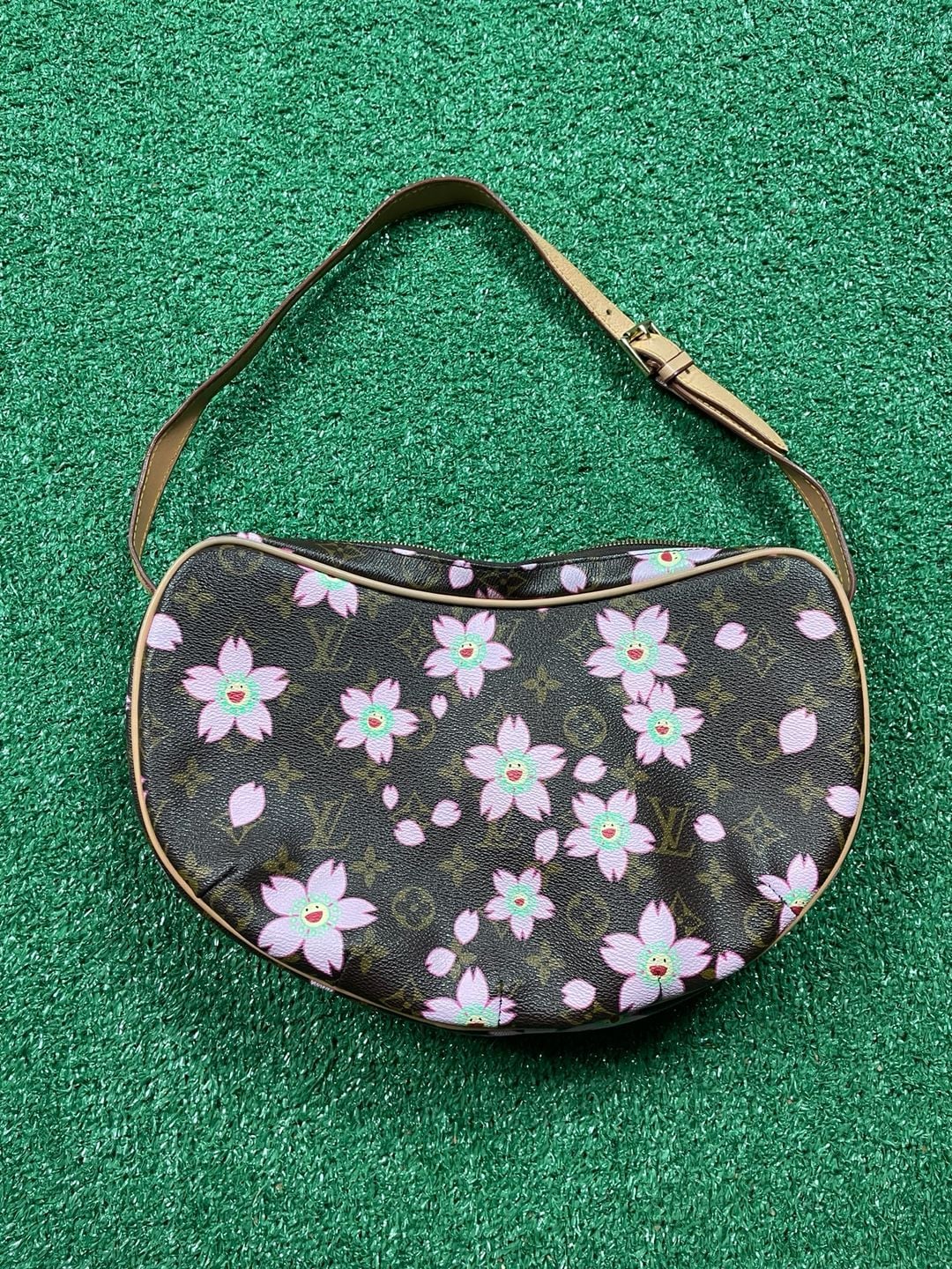 Louis Vuitton Monogram Cherry Blossom Pochette Accessoires Brown 3