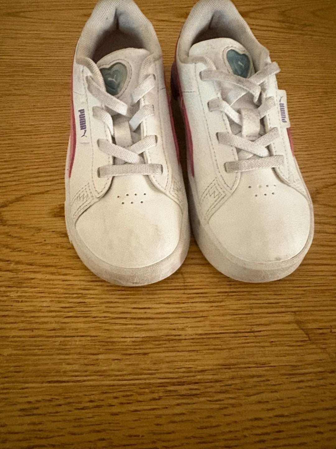 Puma Jada Deep Dive Toddlers' Sneakers Size 10C White Pink Purple 2
