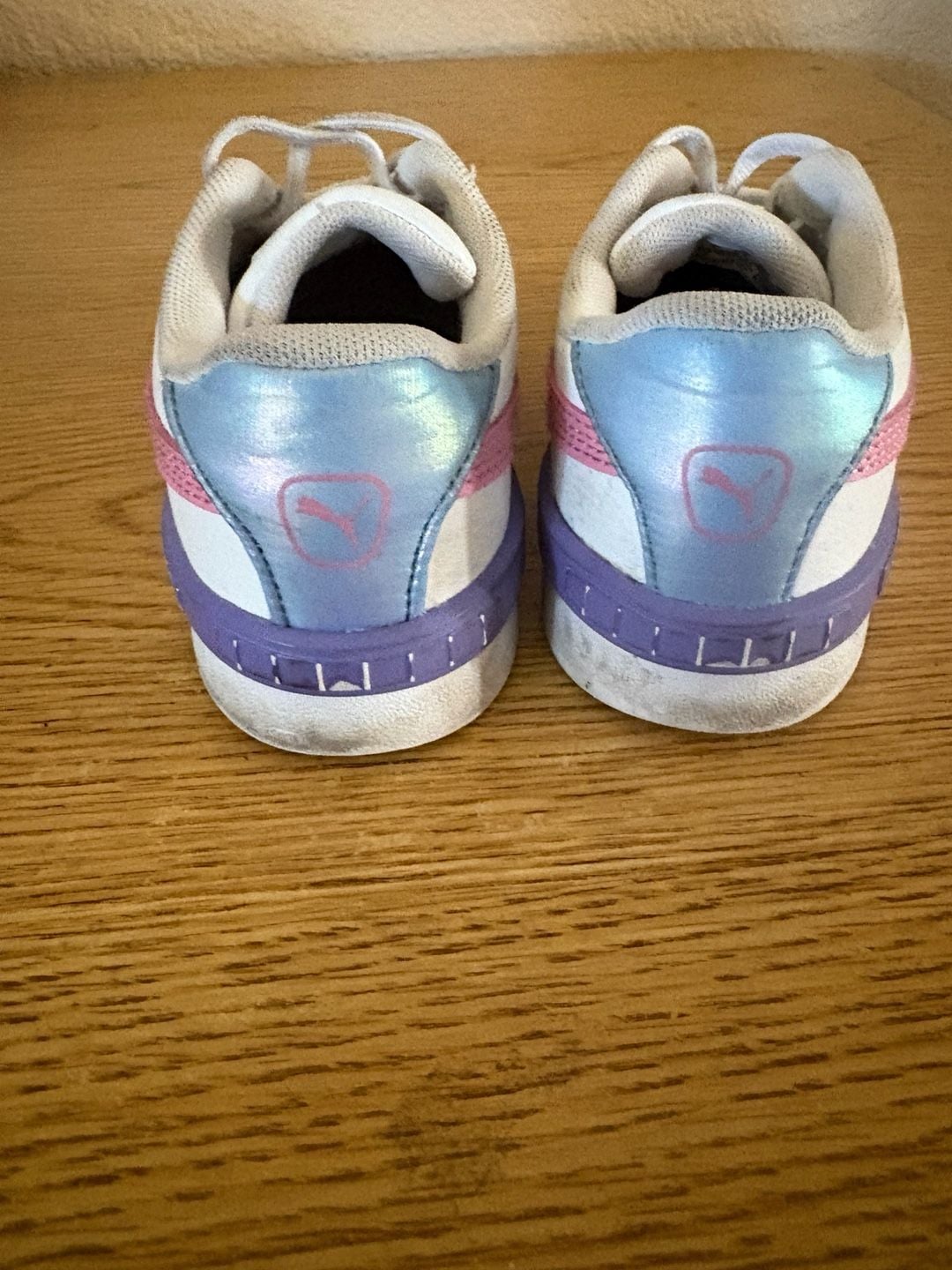Puma Jada Deep Dive Toddlers' Sneakers Size 10C White Pink Purple 4