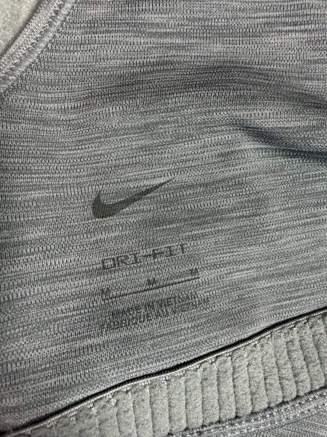 Nike Sports Bra Size M Gray Dri-FIT Racerback Workout Athletic 5