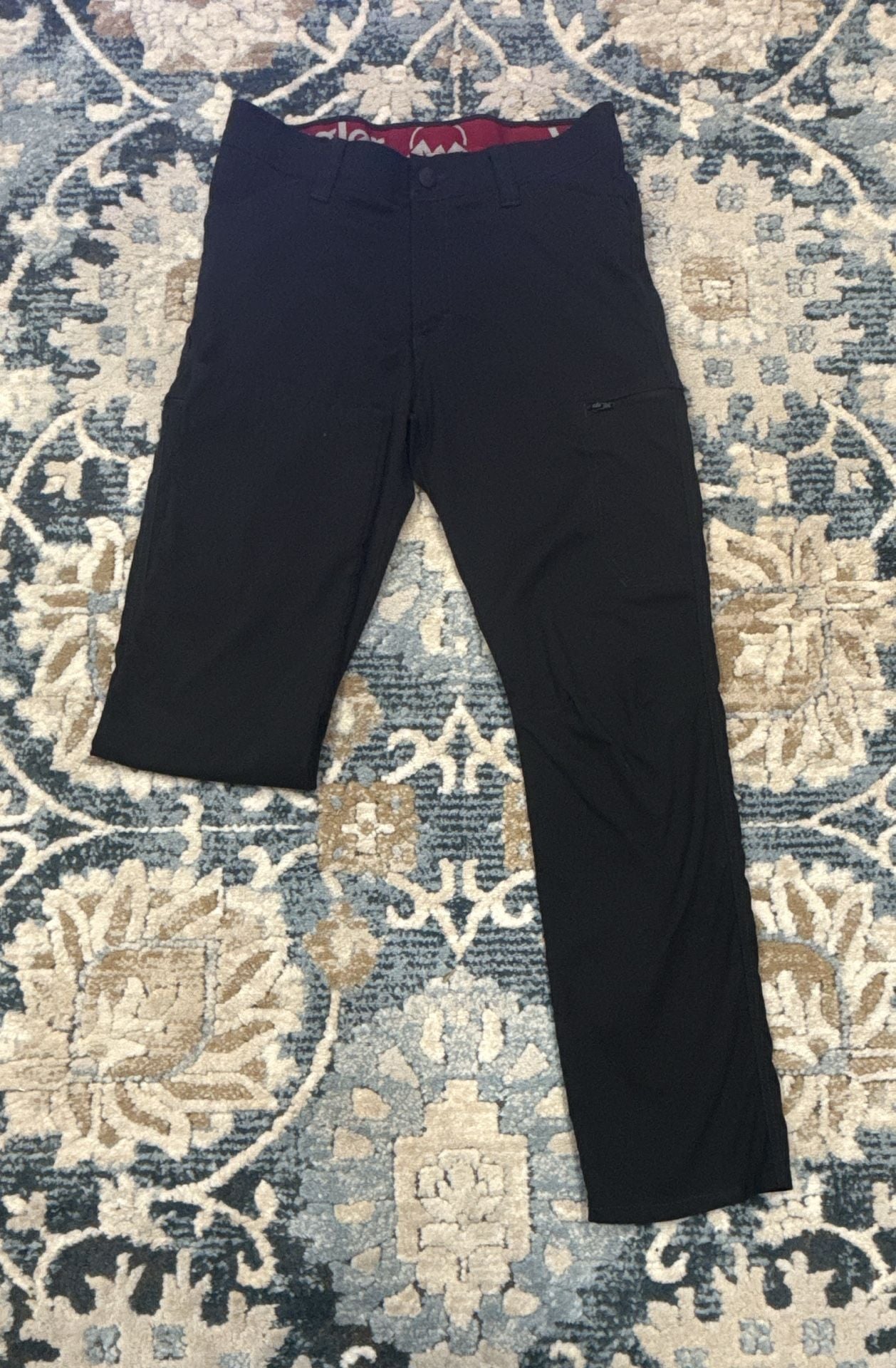Wrangler Men's Tech Pants Black Size 30x30 2