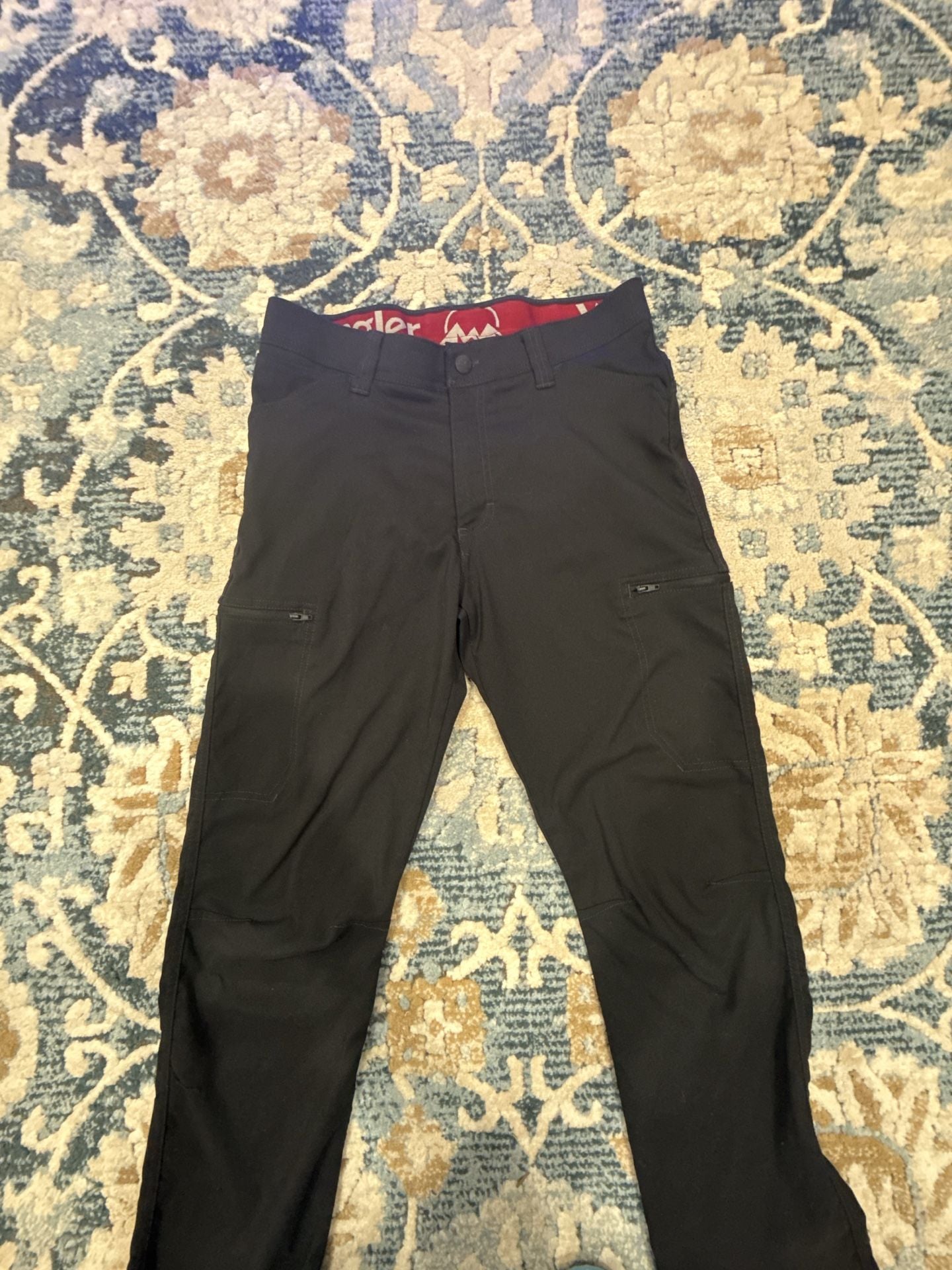 Wrangler Men's Tech Pants Black Size 30x30 4