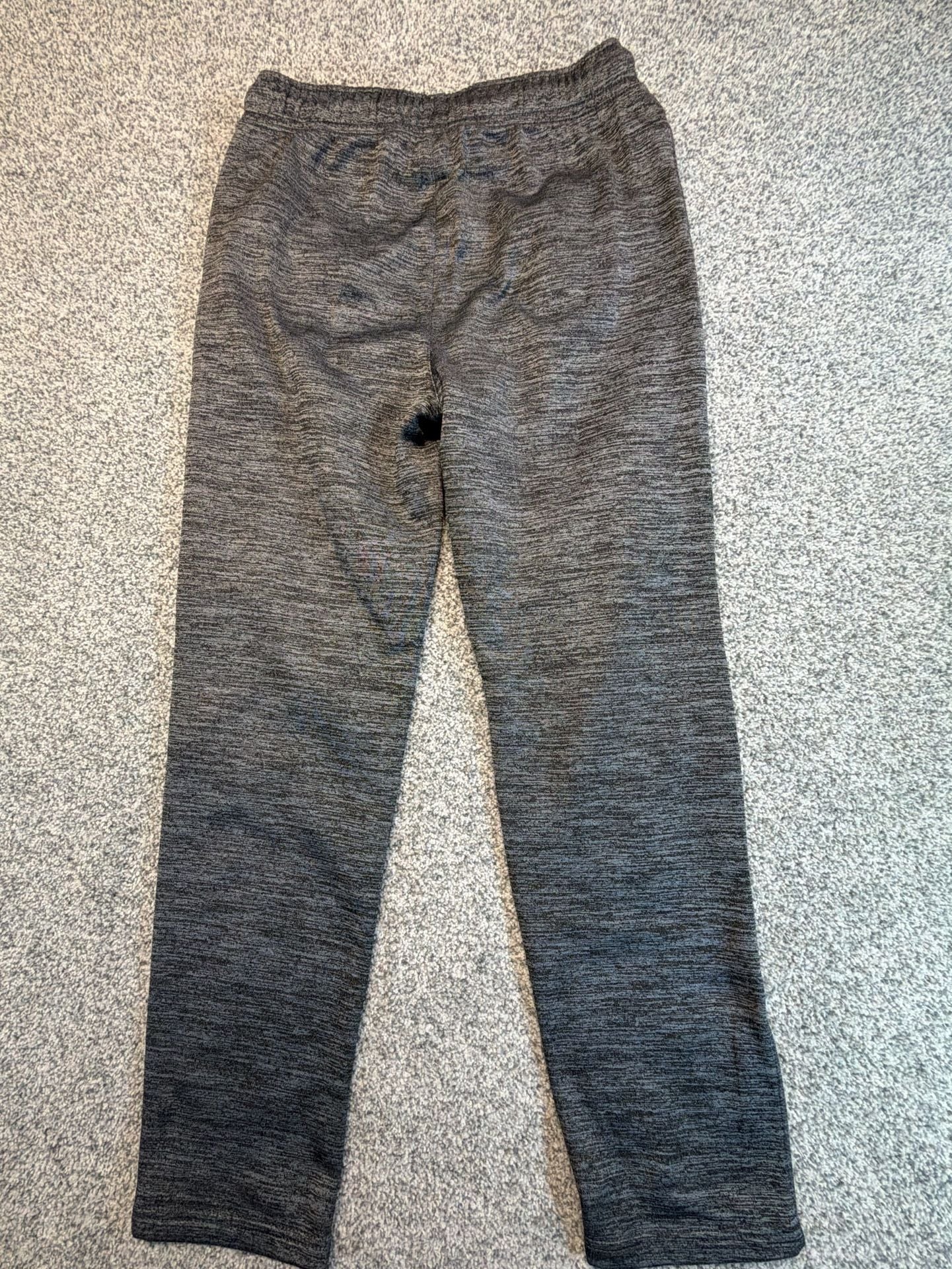Place Sport Marled Knit Performance Pants Size XL/TG 14 Gray Joggers. Lined 8