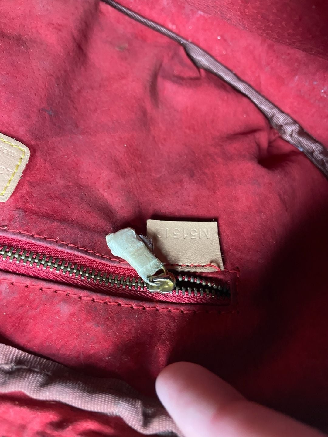 Louis Vuitton Monogram Cherry Blossom Pochette Accessoires Brown 8