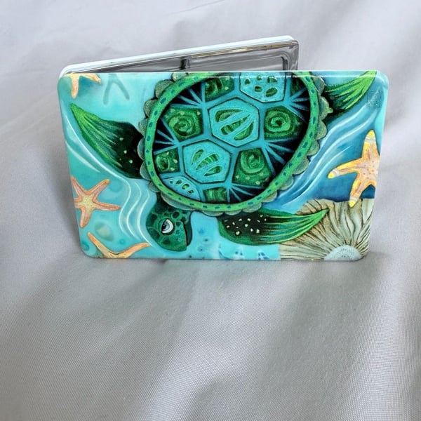 Allen Designs Sea Turtle Suncatcher Mirror