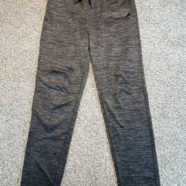 Place Sport Marled Knit Performance Pants Size XL/TG 14 Gray Joggers. Lined