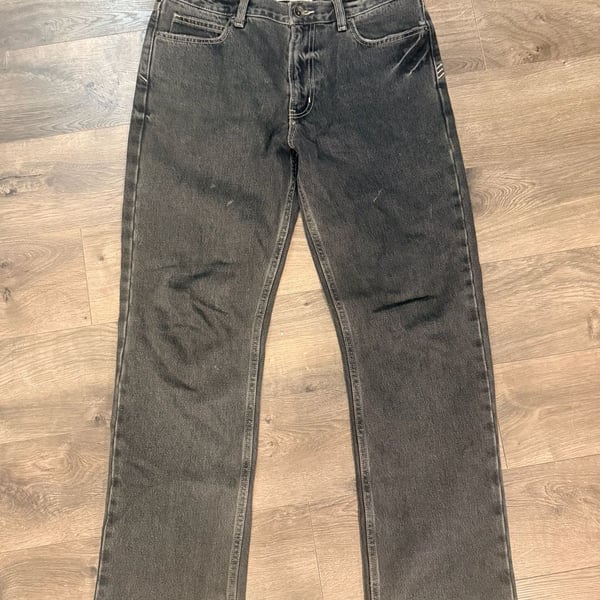 BDG Black Distressed bootcut Jeans Size 31/32