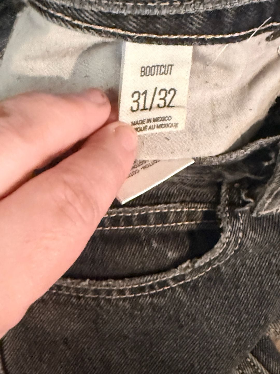 BDG Black Distressed bootcut Jeans Size 31/32 9