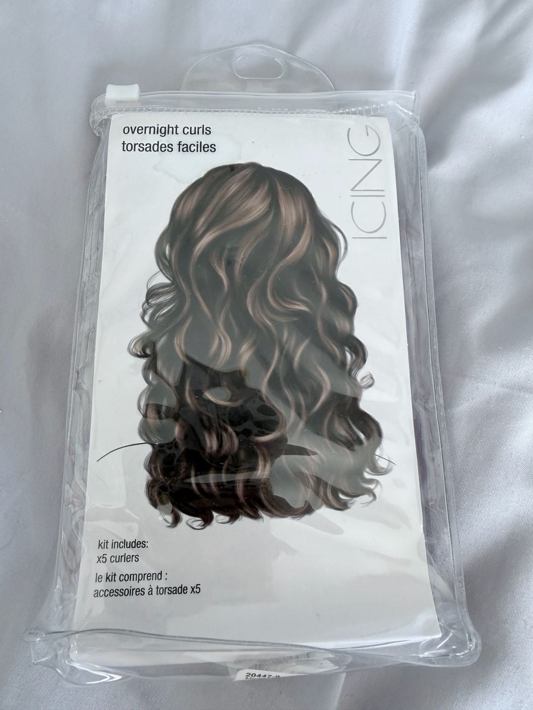 Icing Overnight Curls Torsades Hair Styling Kit 5 Piece Set Purple 1