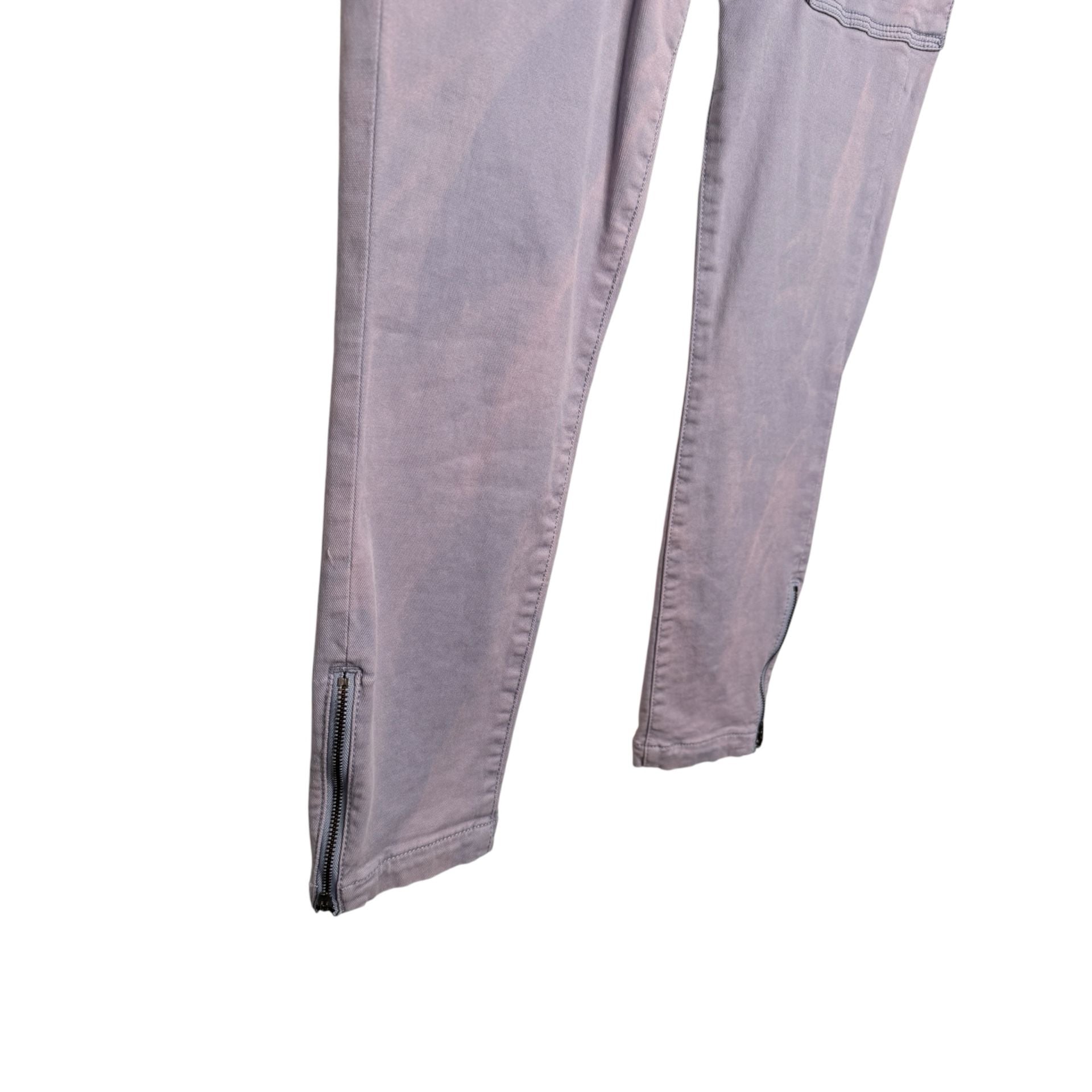 Joie Park Skinny Pants Tie Dye Purple  Size 31/12 9