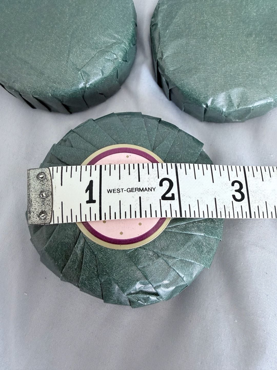 Vintage Bioessence Duck Soap Set of 3 Fragrant Soaps Green Wrapping 4