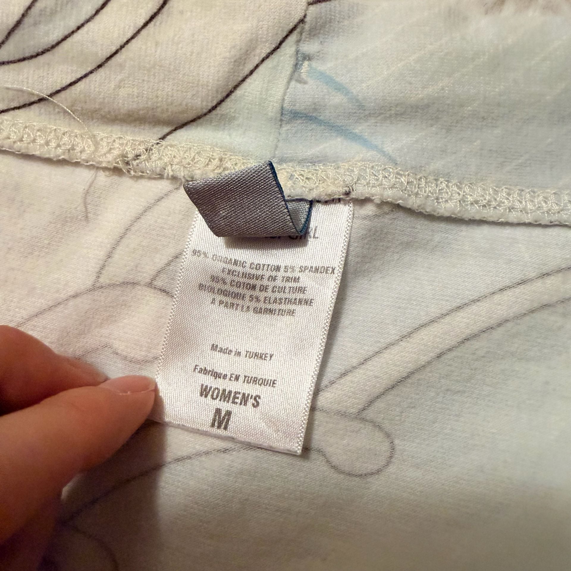 WaterGirl Patagonia Skirt Size S Lionfish Wave Print Drawstring 8