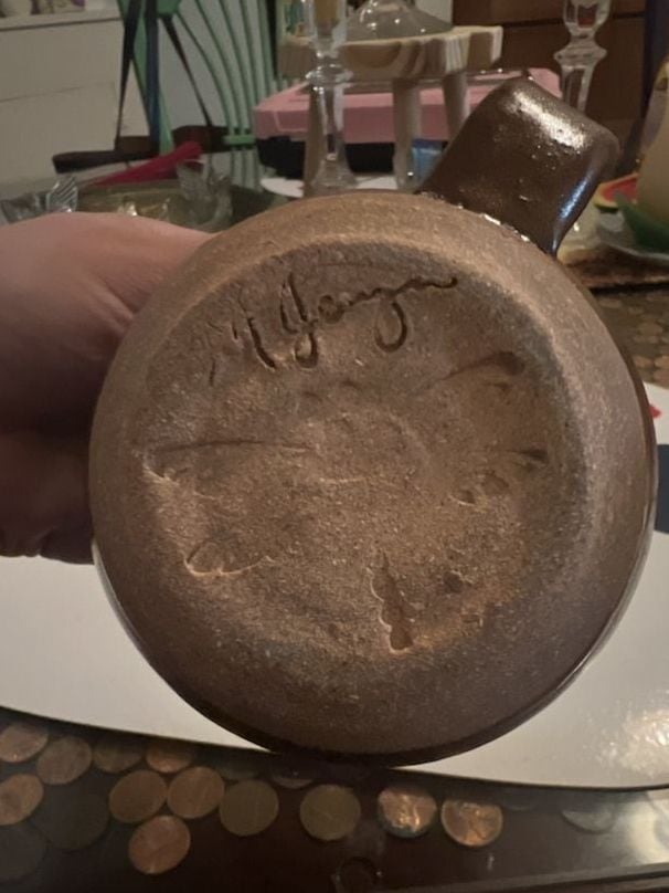 Handmade Studio Pottery Mug 4
