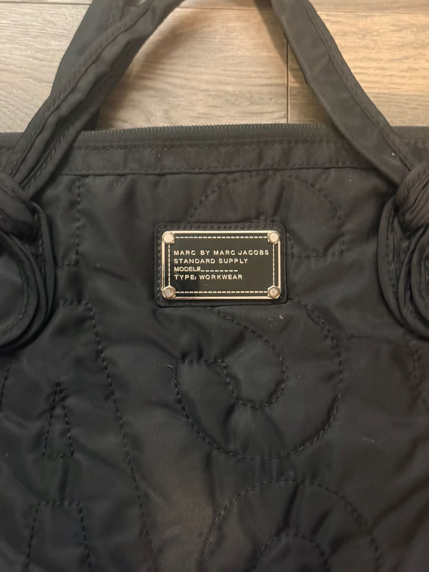 Marc By Marc Jacobs Black Quilted Laptop Bag Workwear 4