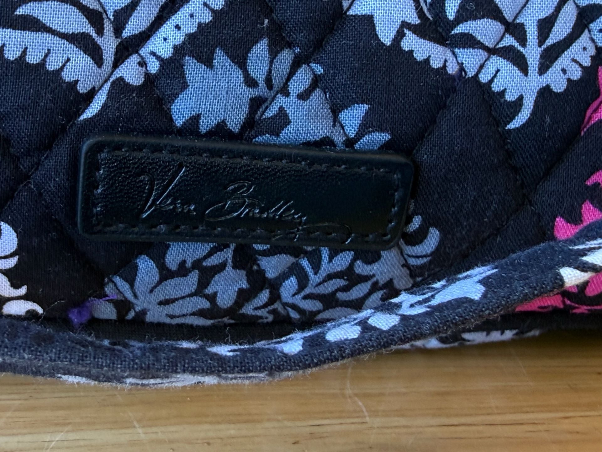 Vera Bradley Northern Lights Triple Zip Hipster Crossbody Bag 3