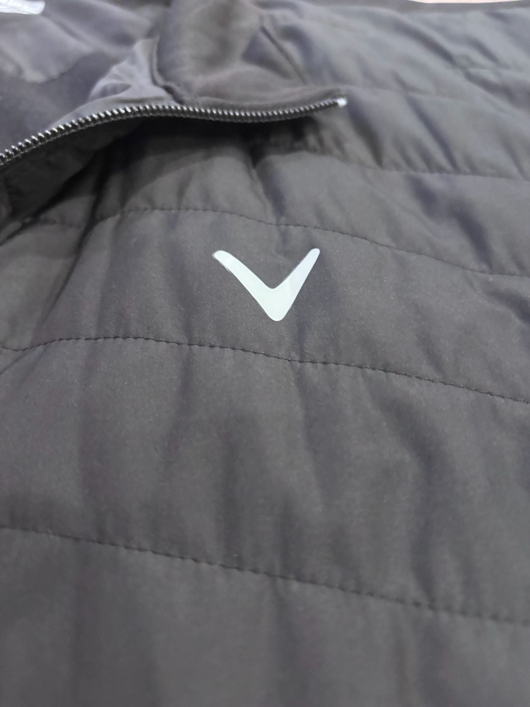Callaway Golf Quilted Men’s Full Zip Jacket Black XXL 4