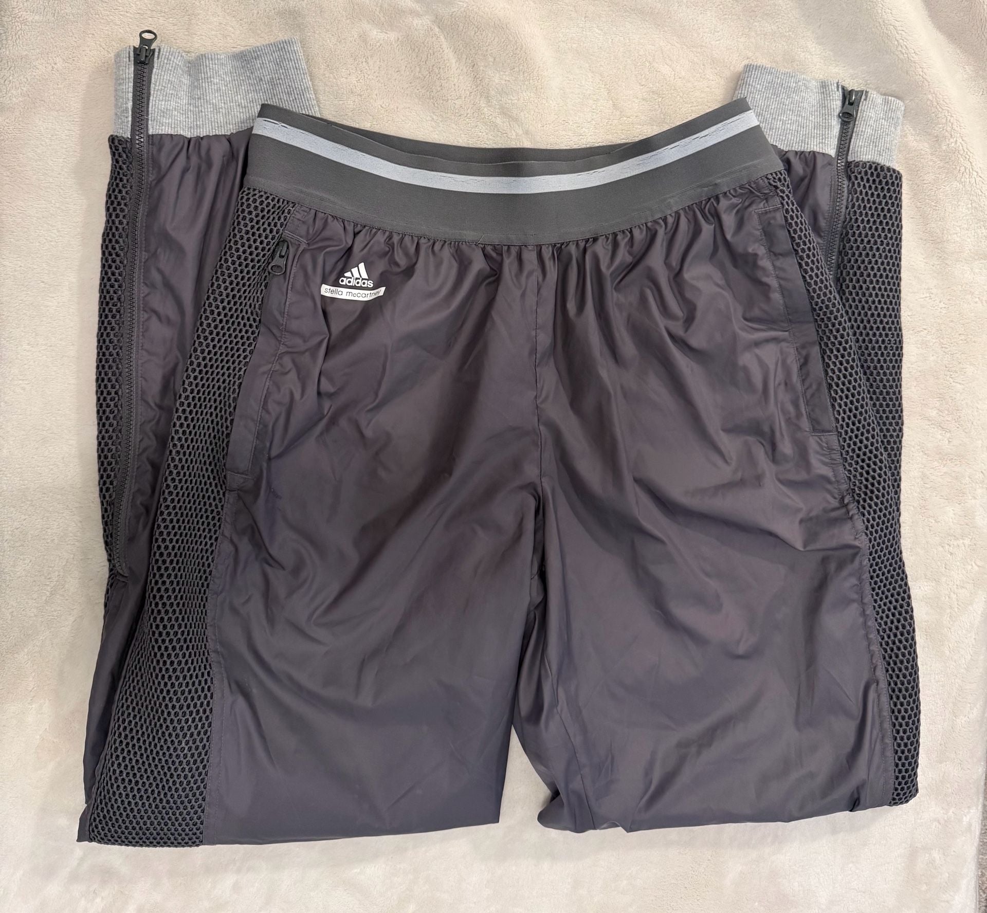 Adidas by Stella McCartney Barricade Track Pants Size S Gray 1