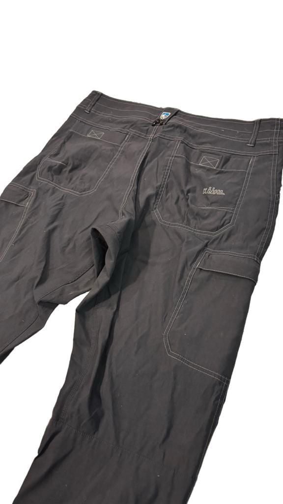 KUHL Gray Convertible Hiking Pants 36x32 Lightweight Outdoor Adventure 4