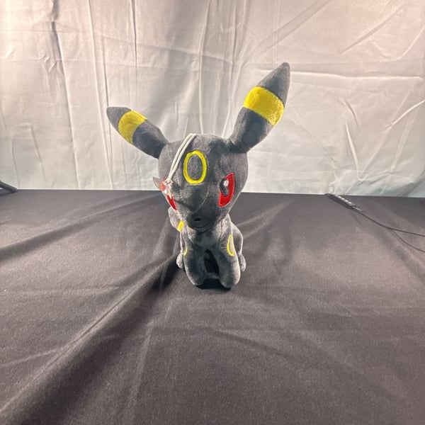 10 in Pokemon Umbreon Plush Toy Sitting Doll