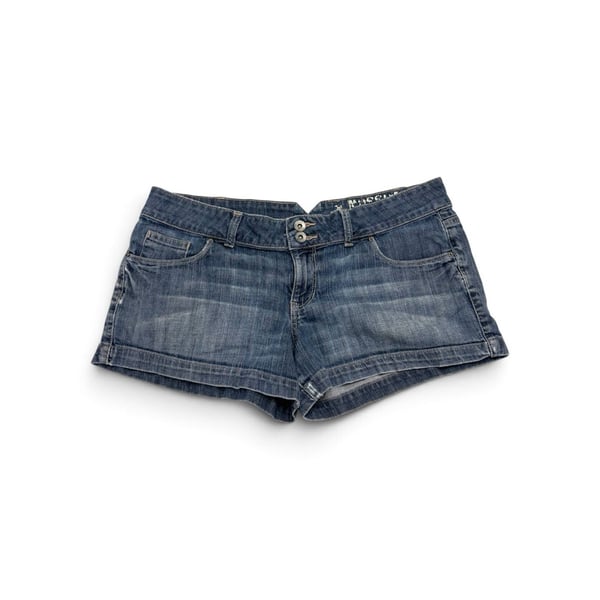 Mossimo Supply Co. Denim Shorts Size 13 Blue Low Rise 5-Pocket