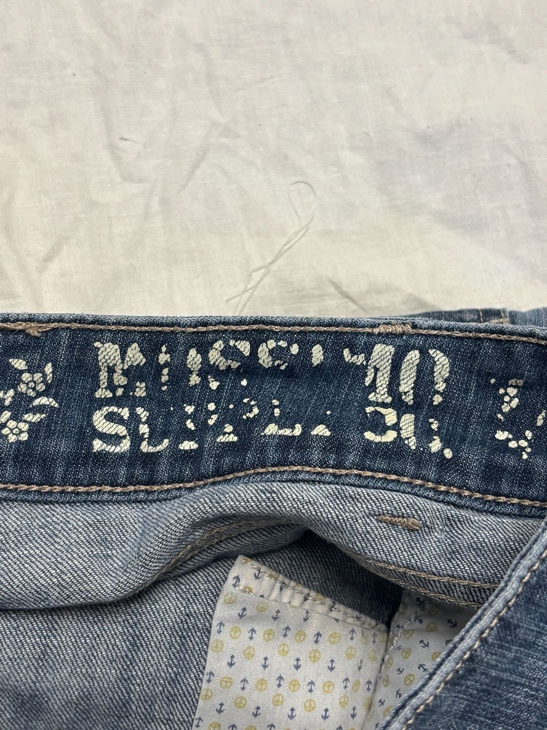 Mossimo Supply Co. Denim Shorts Size 13 Blue Low Rise 5-Pocket 5