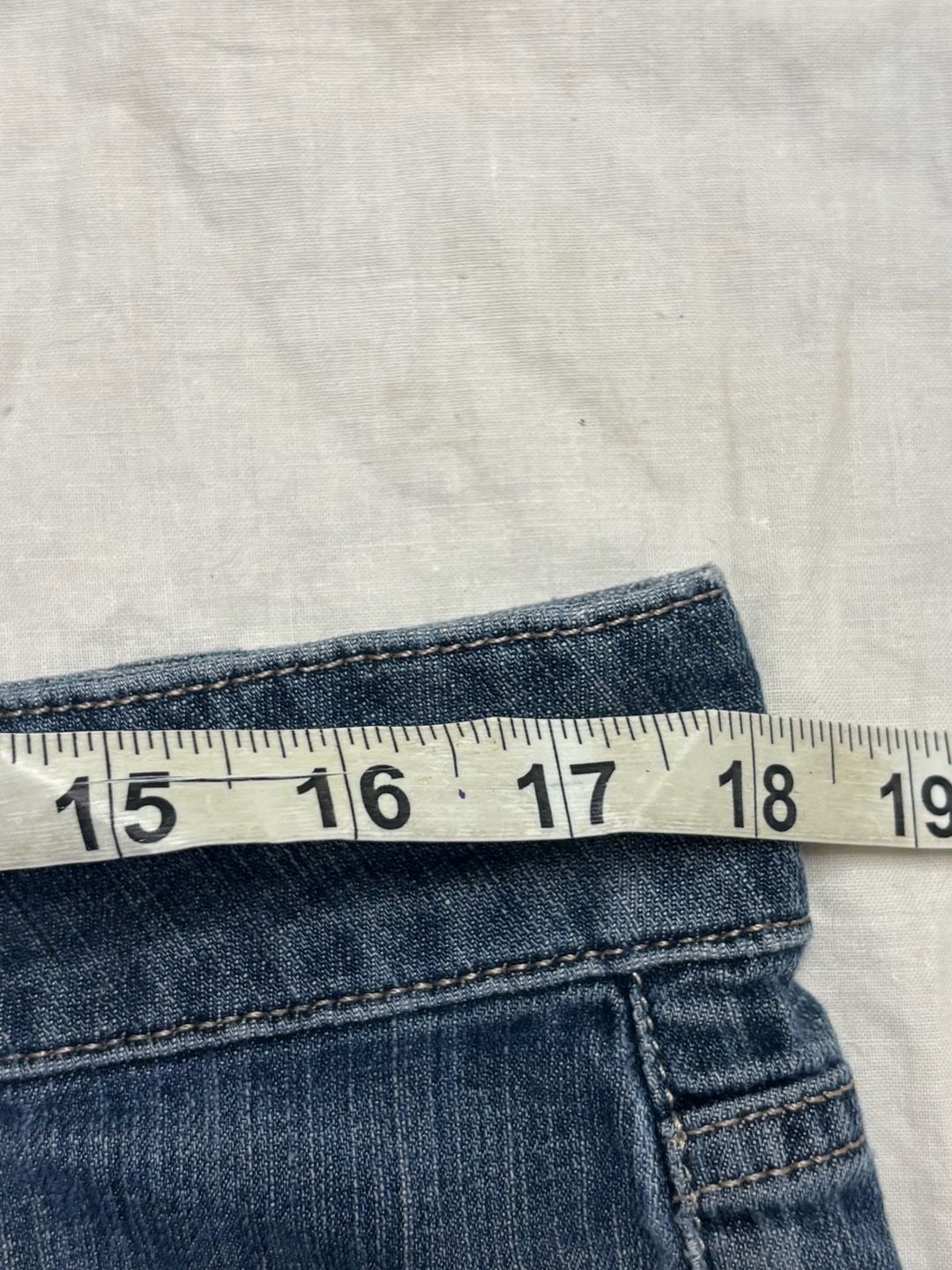 Mossimo Supply Co. Denim Shorts Size 13 Blue Low Rise 5-Pocket 6