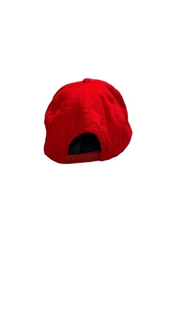 Starline San Francisco 49ers Vintage Corduroy Snapback Hat Red 5