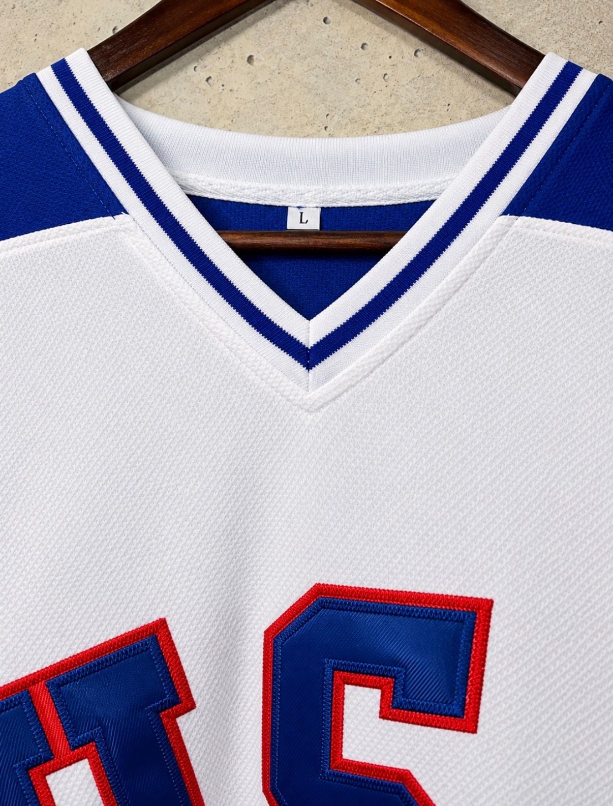 1980 USA Olympic Hockey Jersey Jack O'Callahan White Size L 4