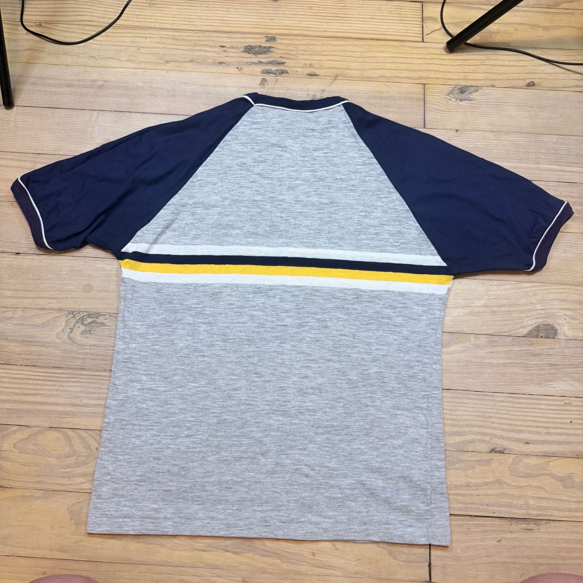 Sportswear By Famous Pitt Panthers Size L Raglan Ringer T-Shirt 5
