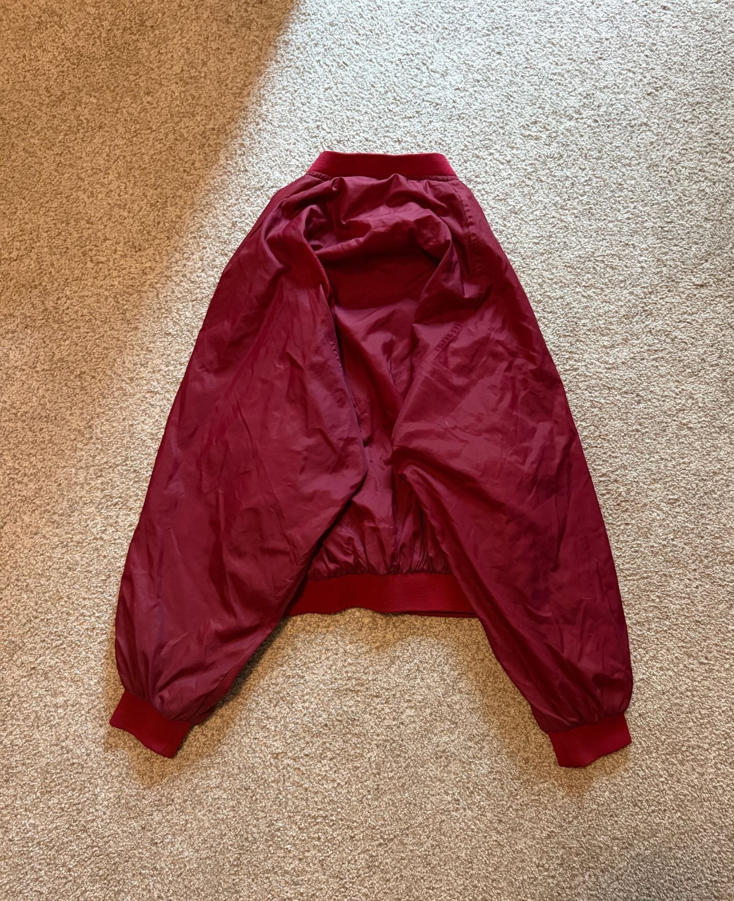 Logo 7 Arkansas Razorbacks Pullover Windbreaker Jacket Maroon 4