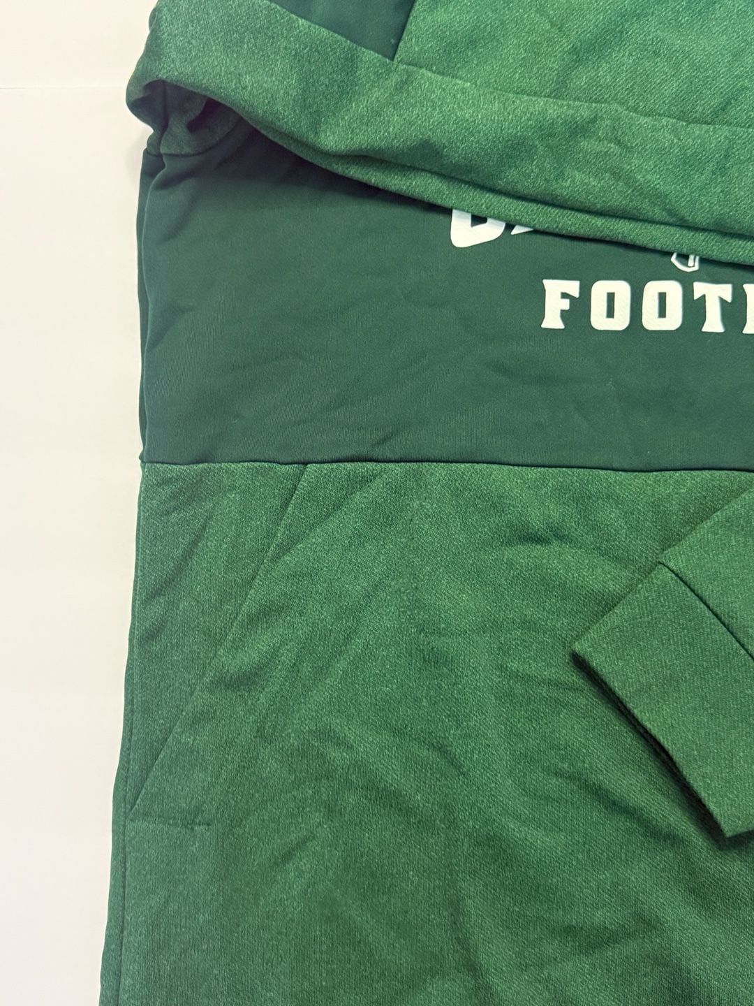 Adidas Cal Poly Football Pullover Hoodie Size L Green 3