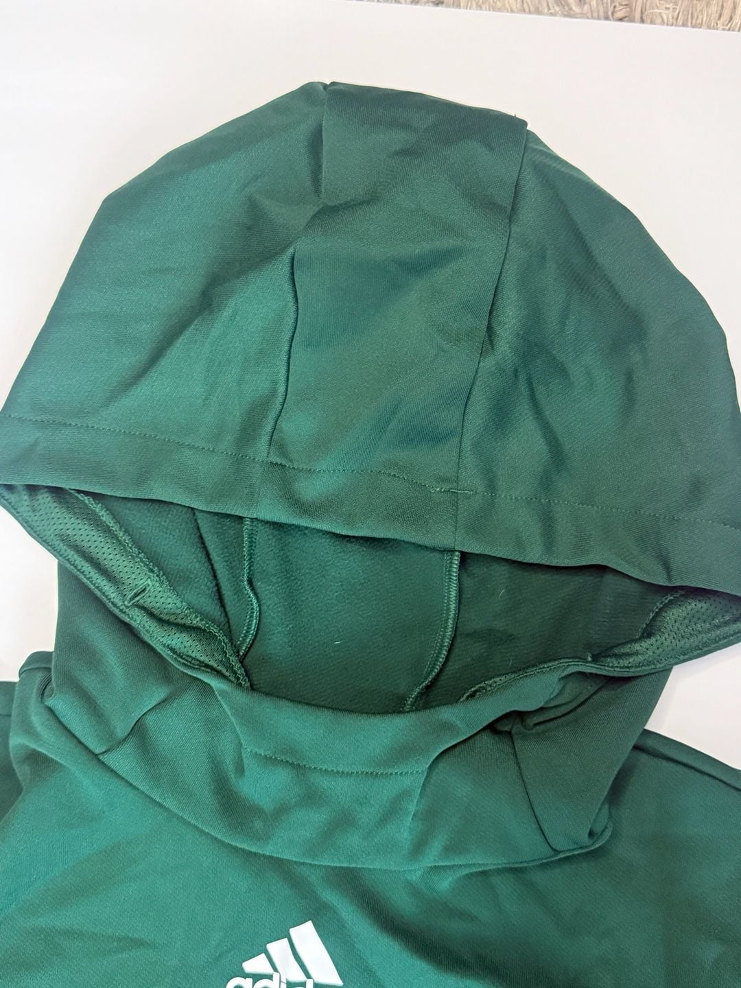 Adidas Cal Poly Football Pullover Hoodie Size L Green 4