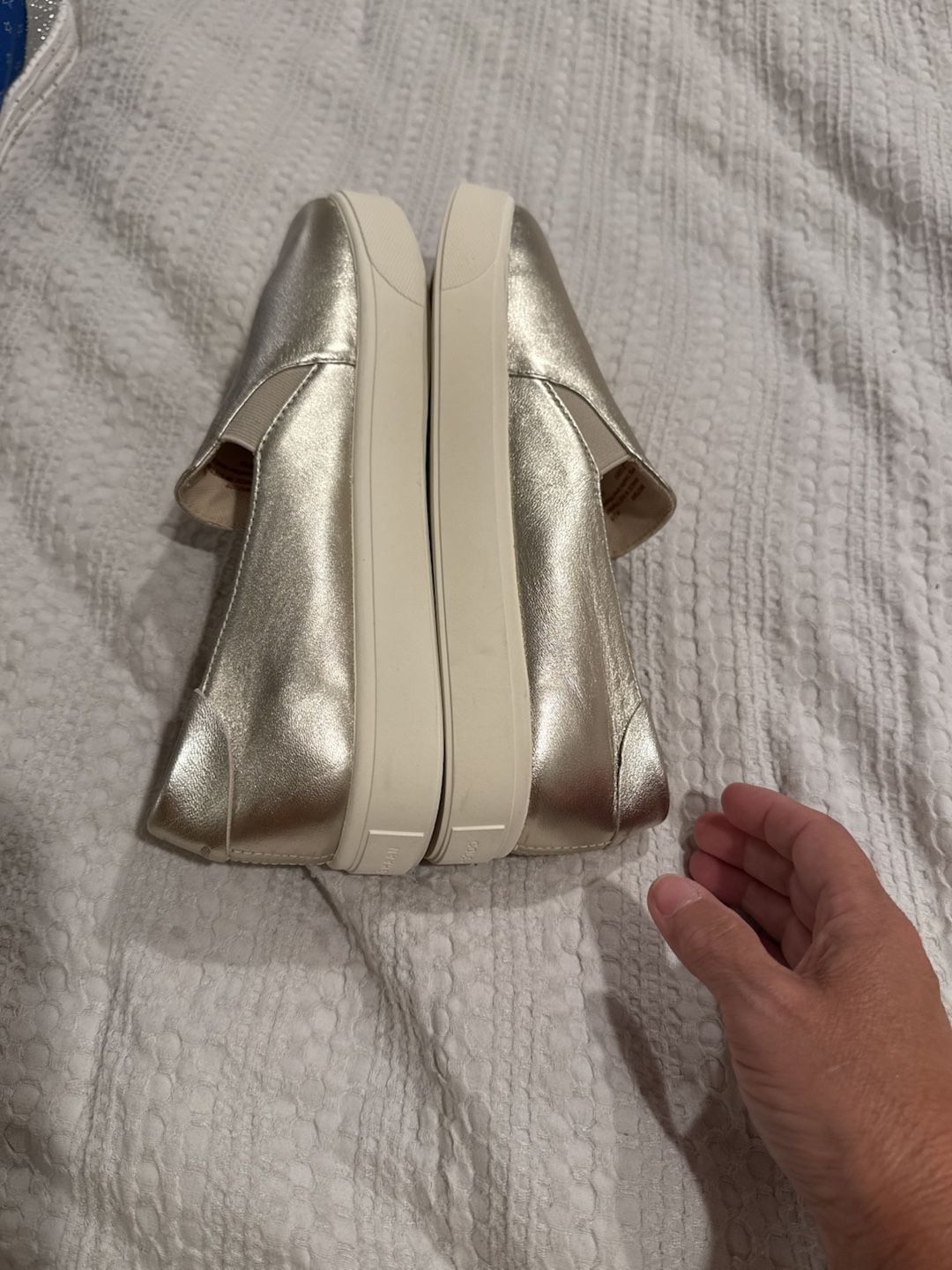 Cole Haan Grand Ambition Slip-On Sneaker Size 8.5 B Gold 6