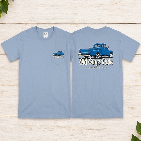 Old Guys Rule It Took Decades To Look This Good T-Shirt Blue