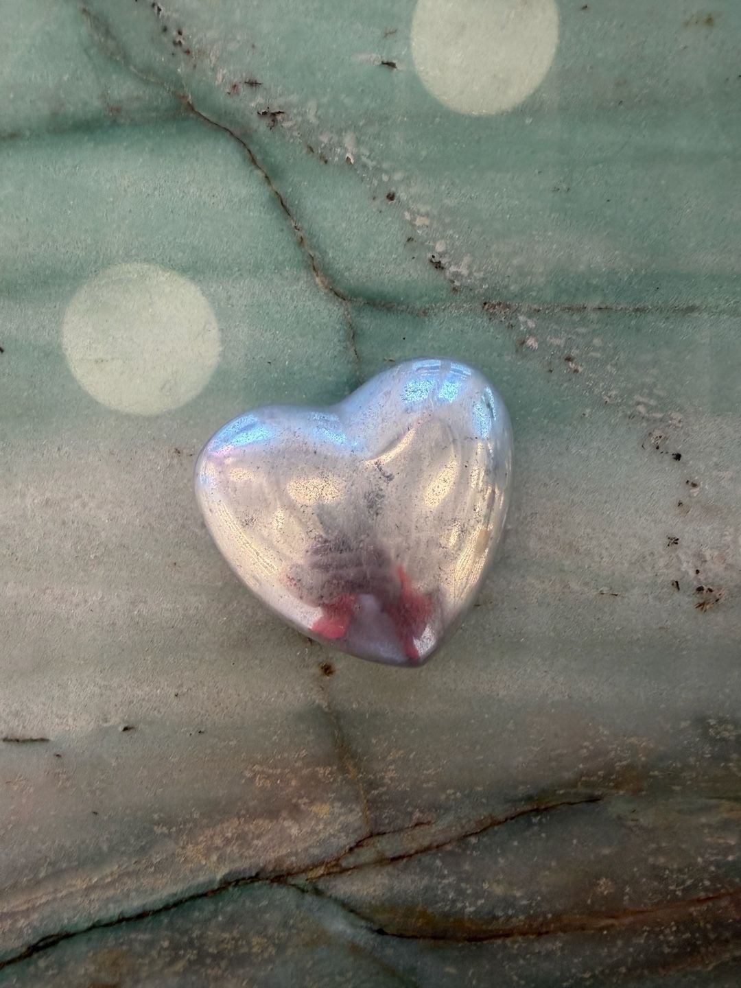 Nambe Amore Alloy Heart Bowl Silver Decorative Paperweight 1