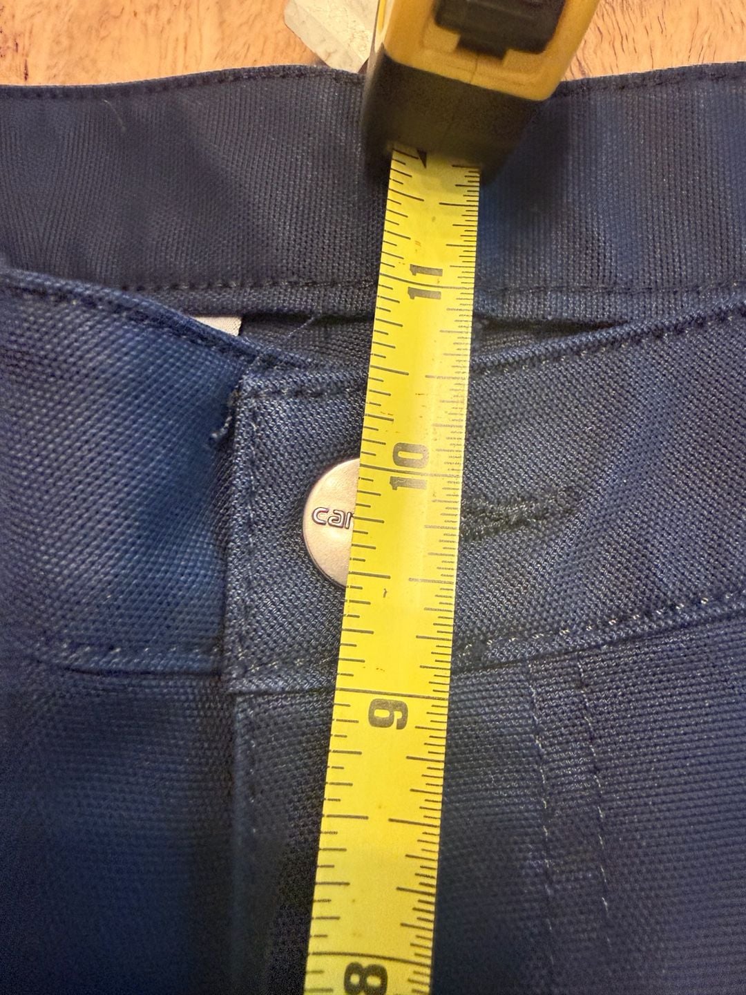 Carhartt Original Fit Pants Size 10 Regular Navy Blue Utility Work 10